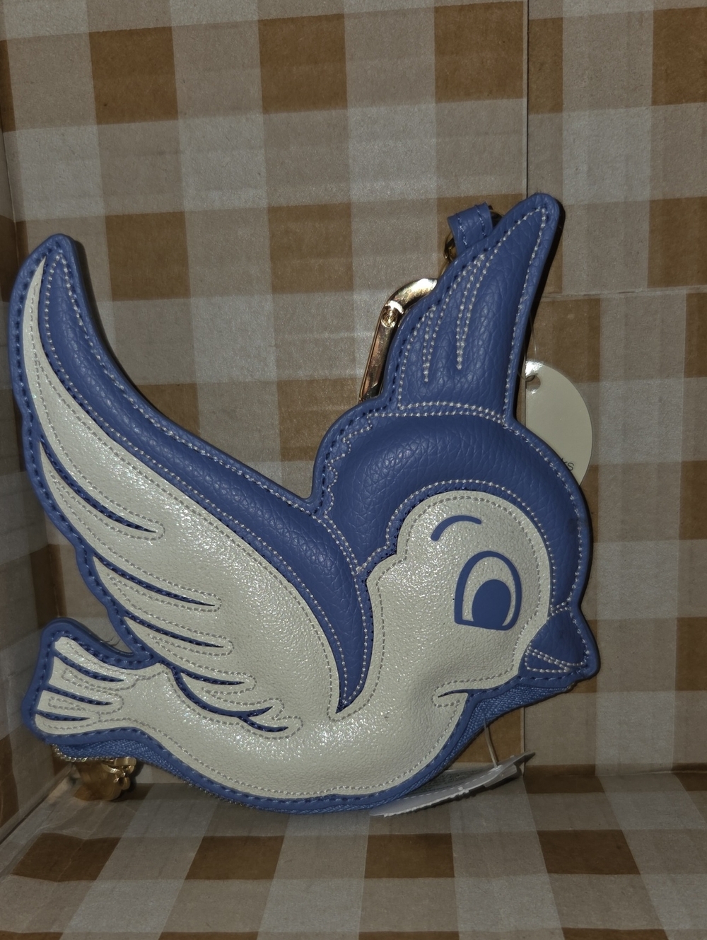Bath & Body Works Disney Princess Snow White Blue Bird Coin Pouch NWT
